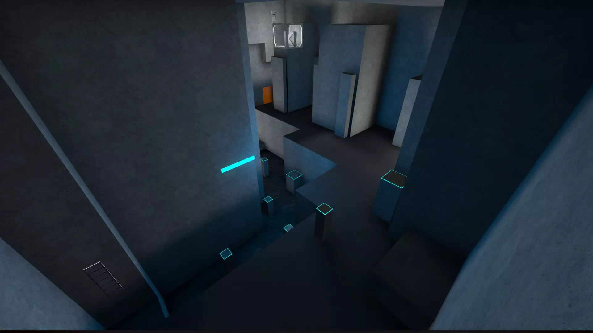 Screenshot of kz_bhop_nothing_go