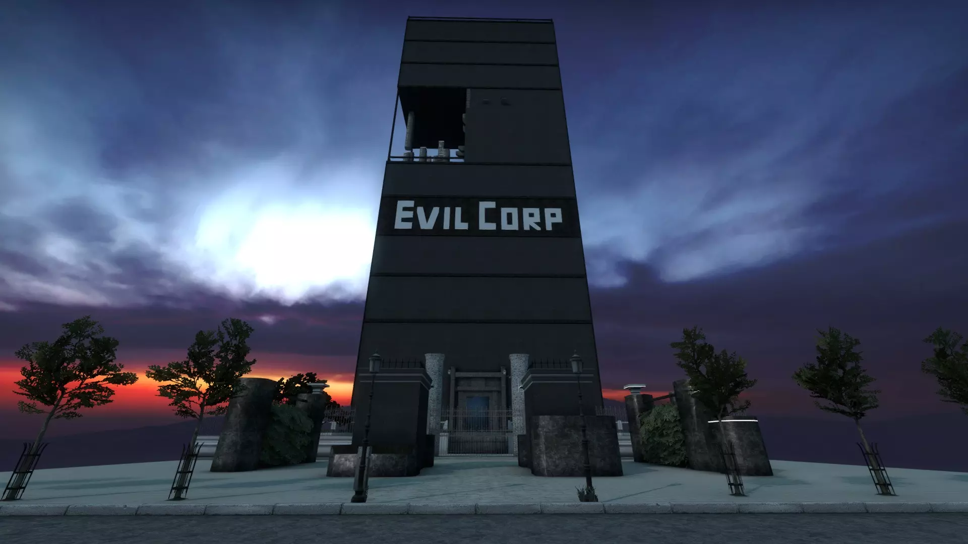 Screenshot of kz_evilcorp