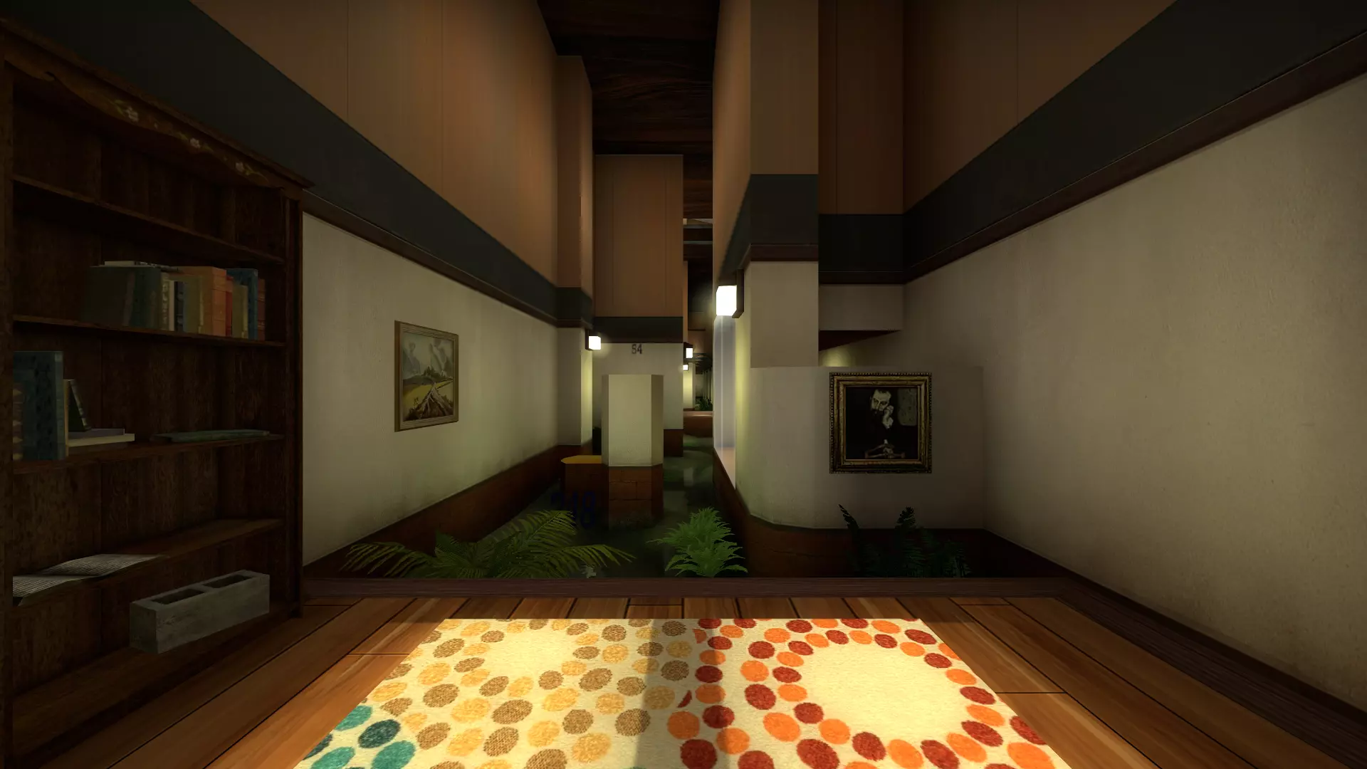 Screenshot of kz_sp1_hallwaybhop