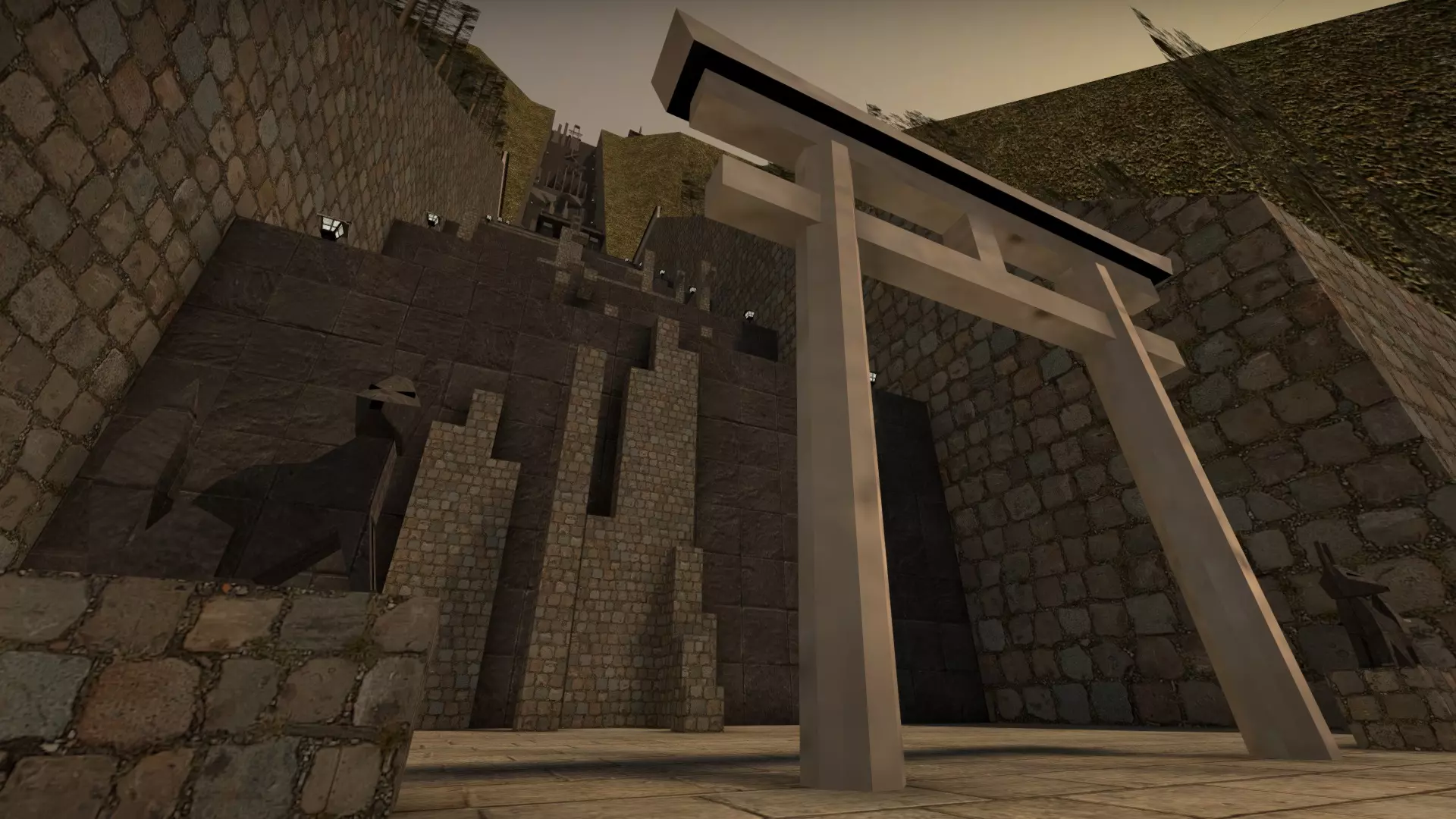 Screenshot of xc_fox_shrine_japan_fr